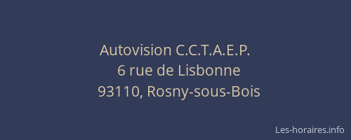 Autovision C.C.T.A.E.P.