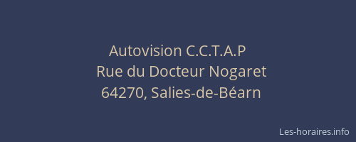 Autovision C.C.T.A.P