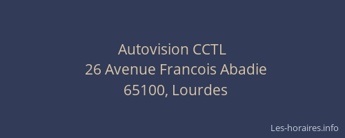 Autovision CCTL