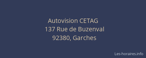 Autovision CETAG