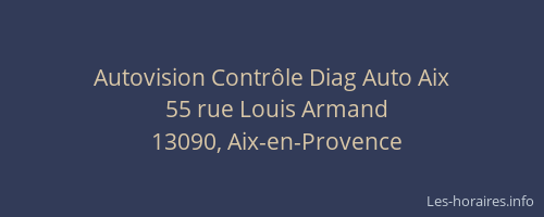 Autovision Contrôle Diag Auto Aix
