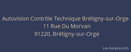 Autovision Contrôle Technique Brétigny-sur-Orge