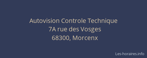 Autovision Controle Technique