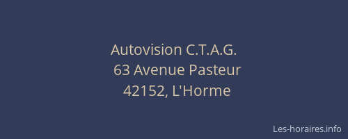 Autovision C.T.A.G.