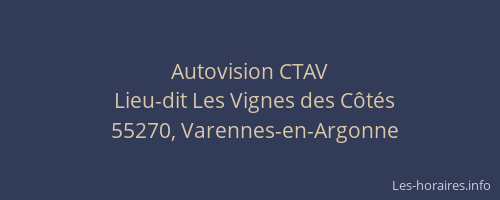 Autovision CTAV