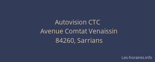 Autovision CTC