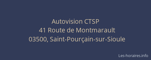 Autovision CTSP