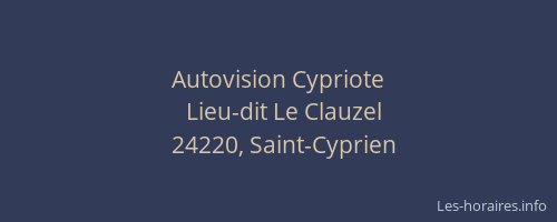 Autovision Cypriote