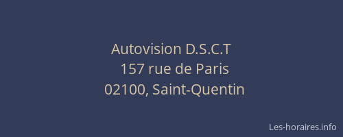 Autovision D.S.C.T
