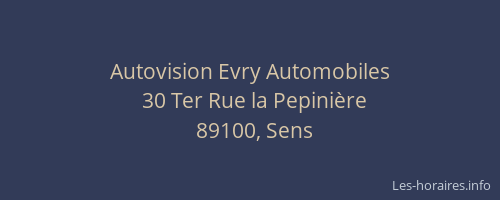 Autovision Evry Automobiles