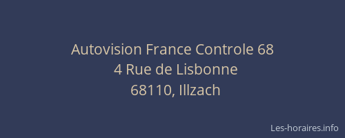 Autovision France Controle 68