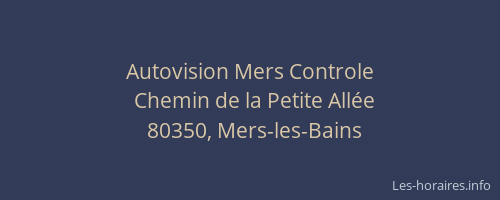 Autovision Mers Controle