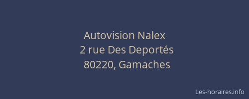 Autovision Nalex