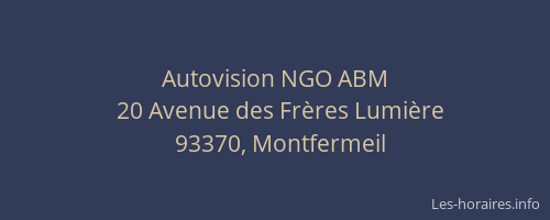 Autovision NGO ABM