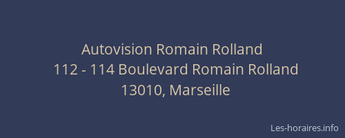 Autovision Romain Rolland