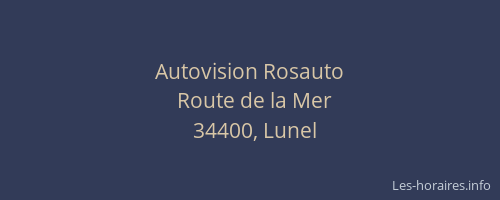 Autovision Rosauto