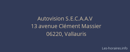 Autovision S.E.C.A.A.V