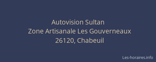 Autovision Sultan