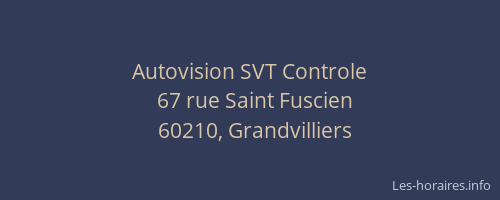 Autovision SVT Controle