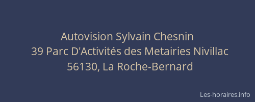 Autovision Sylvain Chesnin