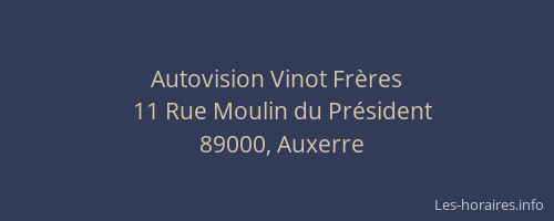 Autovision Vinot Frères