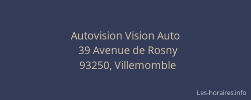 Autovision Vision Auto