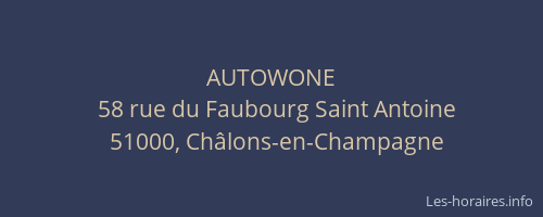 AUTOWONE