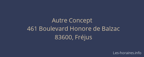 Autre Concept