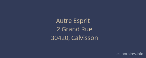 Autre Esprit