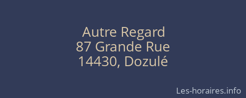 Autre Regard