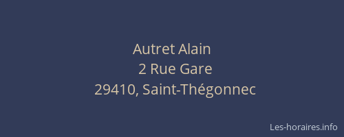 Autret Alain