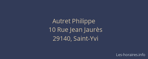 Autret Philippe