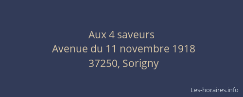 Aux 4 saveurs