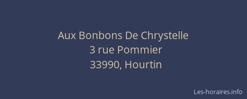Aux Bonbons De Chrystelle