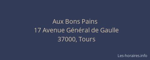 Aux Bons Pains