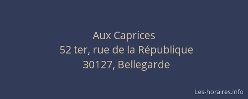 Aux Caprices