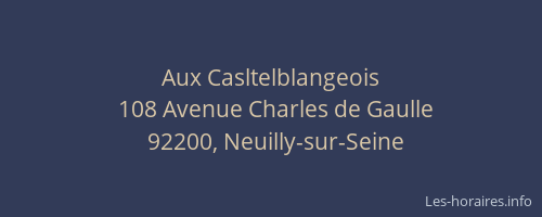 Aux Casltelblangeois