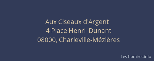 Aux Ciseaux d'Argent