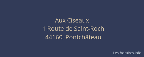 Aux Ciseaux