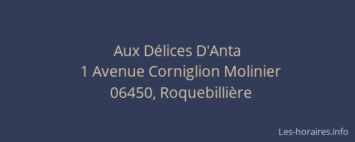 Aux Délices D'Anta