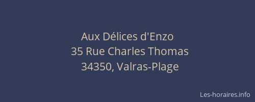 Aux Délices d'Enzo
