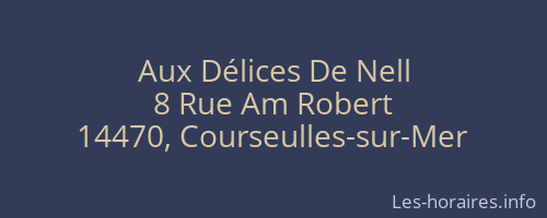 Aux Délices De Nell