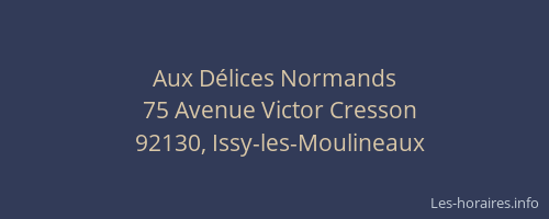 Aux Délices Normands