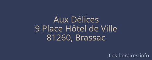 Aux Délices