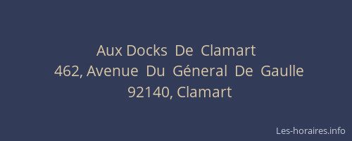 Aux Docks  De  Clamart
