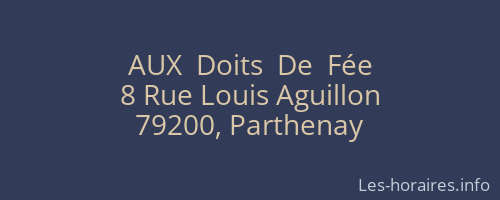 AUX  Doits  De  Fée