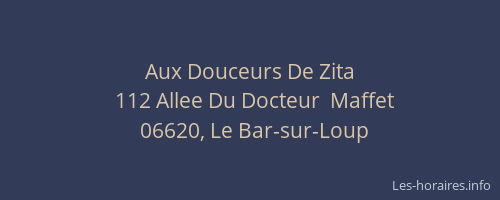 Aux Douceurs De Zita