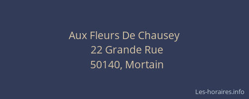 Aux Fleurs De Chausey