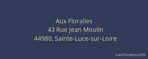 Aux Floralies