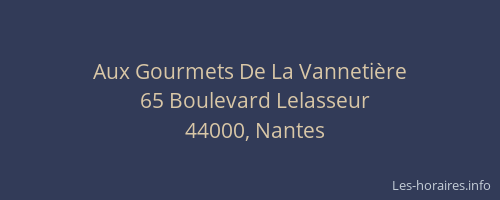 Aux Gourmets De La Vannetière